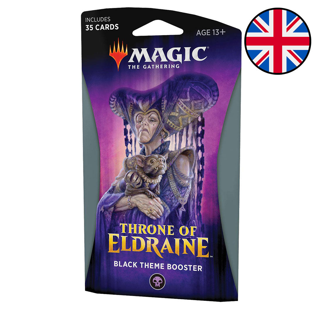 Throne of Eldraine Theme Booster (Black) INSOGAMES Throne of Eldraine Theme Booster (Black) INSOGAMES