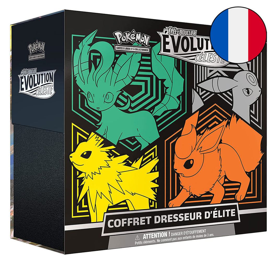 Coffret Dresseur d’élite Évolution Céleste (PNVP)